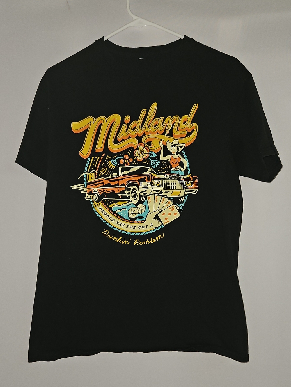 Midland Graphic Short Sleeve Medium Tee - Black